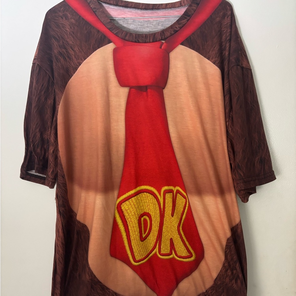 Men’s XL Donkey Kong Graphic T-Shirt - Red